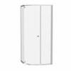 Ravak Pivot sprchovací kút 80x80 cm polkruhová chromová lesklé/priehľadné sklo 37644C00Z1