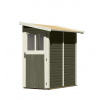 drevený domček KARIBU GÖRLITZ (38747) terragrau LG3071