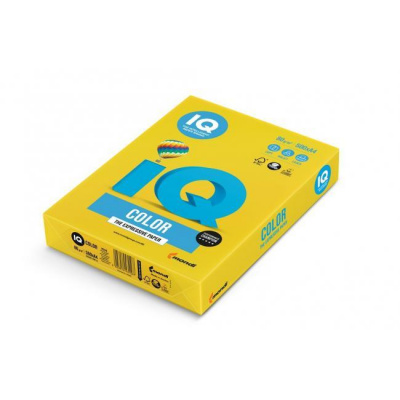 Mondi Farebný papier IQ color intenzívne žltý IG50, A4, 160g