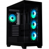BitFenix skříň CETO / ATX / 4x 120mm ARGB fan / 2x USB 3.0 / USB-C / tvrzené sklo / černá BFC-CET-500-KKGSK-4A
