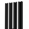Lamelový panel s lineárnym osvetlením - 48,4 cm - Čierna Odtieň dosky: K3543 RT