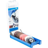 PFERD TOOLS 49350071 Sada COMBICLICK 19 ks. Ø 115 mm Spracovanie M14 hrubé až leštené pre uhlové brúsky Priemer 115 mm; 49350071
