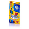 Trojhranné farbičky Astra Jumbo 12ks + strúhadlo, 312110007