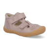 Barefoot dětské sandály Ricosta - Pepino Eni Pink W růžové