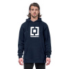 Horsefeathers LEADER SWEATSHIRT tmavo modrá,biela Pánska mikina S