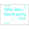 Písanka 2 Tahy, čáry Nácvik písma