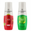 SodaStream Malina Zero + Lemon Lime Koncentrát cukru a sirupov pre saturátor