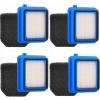 4x FILTR do vysávača ELECTROLUX WELL Q6 Q7 Q8 ESKW1 HYGIENIC 500 Well WET