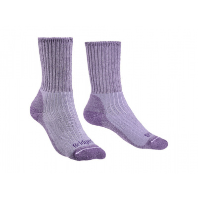 Dámské turistické ponožky Bridgedale Hike Midweight Wmns Merino Comfort Boot violet - S (3-4,5) / EU 35-37 / 21-23 cm