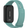 eses Silikónový remienok s rámčekom pre Xiaomi Smart Band 9 Active - Zelený