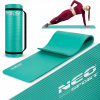 Cvičenie Mat Neo-Sport 183 cm x 60 cm čierne (Eliptické magnetické eliptické eliptické križovatky HMS H6504)