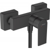 Hansgrohe Vernis Shape - Páková sprchová batéria nástenná, čierna matná 71650670