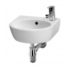 Cersanit Parva umývadlo 40x32 cm polokrúhly klasické umývadlo biela K27-009-P