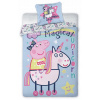 FARO Obliečky Peppa Pig magic Bavlna 140x200 70x90
