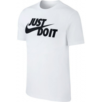 Nike NSW Tee Just Do It Swoosh M - whiter/black