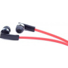 GEMBIRD sluchátka s mikrofonem MHS-EP-OPO pro MP3, plochý kabel, černá