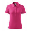 MALFINI COTTON 213 / Dámska polokošeľa - purpurová M