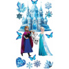 CUKROVÁ TLAČ jedlý obrázok na tortu Cukrová hmota FROZEN ELSA ANNA KRAJINA ĽADU #