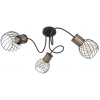 Globo 54013-3 prisadené stropné svietidlo Argusto 3x40W | E27 - čierna