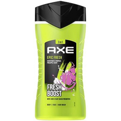 Axe Epic Fresh 3v1 sprchový gél na tvár, telo a vlasy pre mužov 250 ml