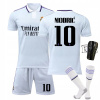 Llu 190 biela sada (Futbalový outfit t -shirt Modrić č. 10 Real Madrid)