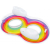 Bestway Dvojité nafukovacie koleso s opierkou hlavy Rainbow Dreams 186 x 116 cm - 1 ks