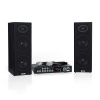 Auna Karaoke Star 4, karaoke sada, 2 x 80 W max., BT, USB port, 2 x bezdrôtový mikrofón (4060656101144)