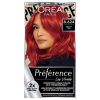 L'Oréal Paris Préférence Vivid Colors farba na vlasy 8.624 Bright Red, Montmartre