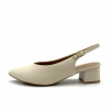 Dámske krémové slingback lodičky Piccadilly