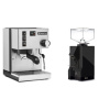 Rancilio Silvia E + Eureka Mignon Silenzio, BL black