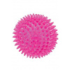 Hračka pes BALL SPIKE TPR POP 13cm s ostňami ruž Zolux