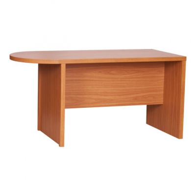 Tempo Kondela Zasadací stôl s oblúkom, čerešňa, OSCAR T03 (150,4x76x70,4cm)