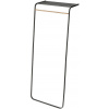 Vešiak s poličkou Yamazaki Tower 7079, v.160cm, čierny