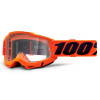 ACCURI 2 100% - USA , OTG brýle Orange - čiré plexi