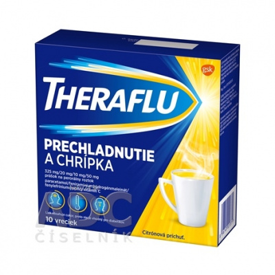 TheraFlu prechladnutie a chrípka plo.por.1 x 10