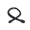 AKASA prodlužovací kabel pro VGA FLEXA V6 6pin (M) na 6pin (F) / AK-CBPW07-40BK / černý / 40cm (AK-CBPW07-40BK)