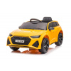 LeanCars Elektrické autíčko Audi RS6 - žlté - 2x45W - BATÉRIA - 12V4,5Ah - 2025