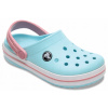 Crocs Ružové a modré dievčenské papuče