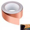 Medená fóliová páska s vodivým lepidlom, na EMI tienenie, gitary