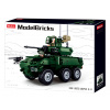 Sluban Stavebnica Model Bricks M38-B0753 Obrnené kolesové bojové vozidlo 6x6