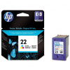 Hewlett-Packard Atramentová náplň HP C9352AE HP 22 color (165 str.) pre Deskjet 3910/3920/3930/3940/D1311