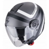 OTVORENÁ PRILBA SCORPION EXO-CITY II MATT SILVER BLACK WHITE S