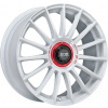 Oz Superturismo Evo WRC 8.5x20 5x112 ET45 RACE WHITE RED LETTERING