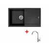 Set Sinks Amanda 860 Nanoblack + Mix 35