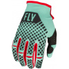 rukavice KINETIC SE, FLY RACING - USA 2023 (mentolová/čierna/červená, vel. 3XL)