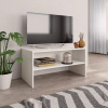 vidaXL TV skrinka, biela 80x40x40 cm, kompozitné drevo