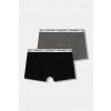 Detské boxerky Calvin Klein Underwear 2-pak šedá farba, B70B700506 B70B700506.9BYA 164-176