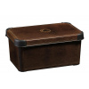 Curver dekoratívny úložný box - S - Leather 04710-D12
