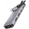 AXAGON multi USB-C 5v1 húb / HMC-5H60 / USB 3.2 Gen1 / 1x PD 100W / 1x USB-C / 2x USB-A / HDMI / 15cm