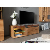 Bighome - NEW AMSTERDAM TV stolík divoký dub 150x48x50 prírodný olejovaný